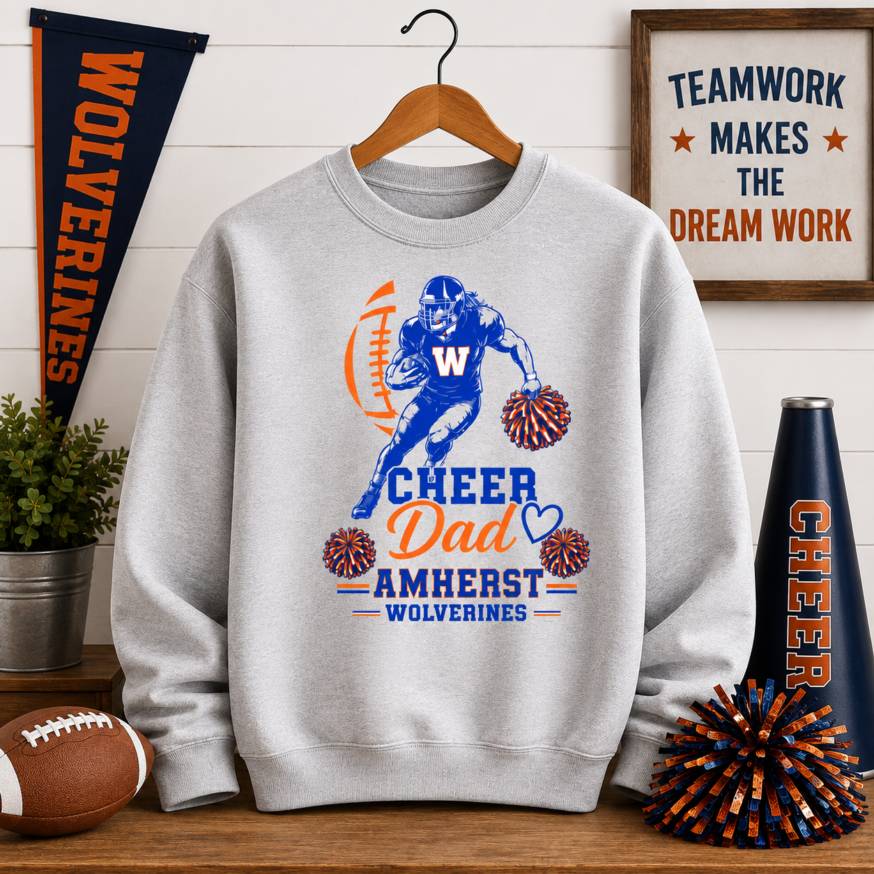 CHEER DAD SWEATSHIRT
