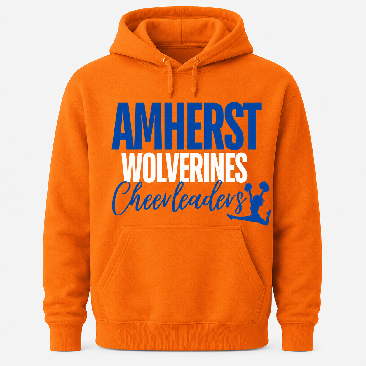 AMHERST CHEERLEADER HOODIE