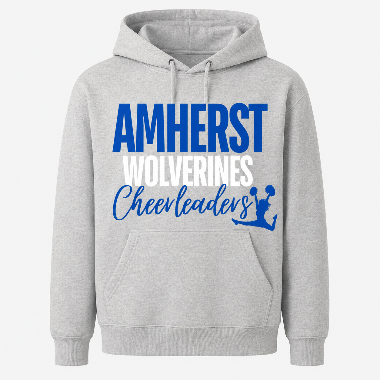 AMHERST CHEERLEADER HOODIE