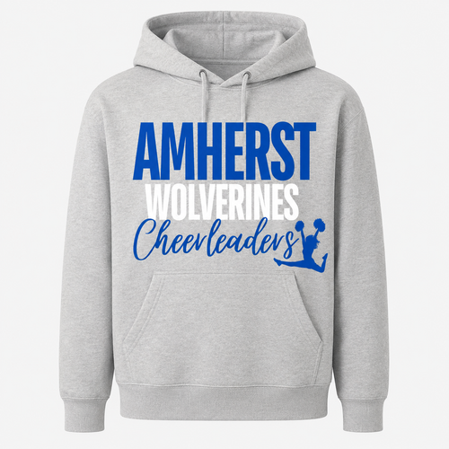 AMHERST CHEERLEADER HOODIE