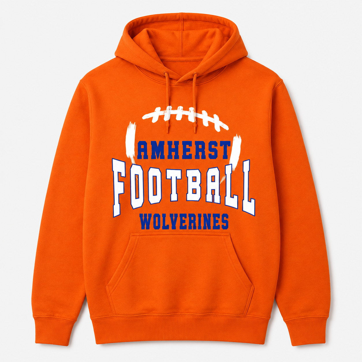 AMHERST FOOTBALL HOODIE