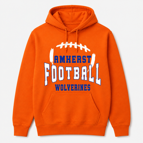 AMHERST FOOTBALL HOODIE