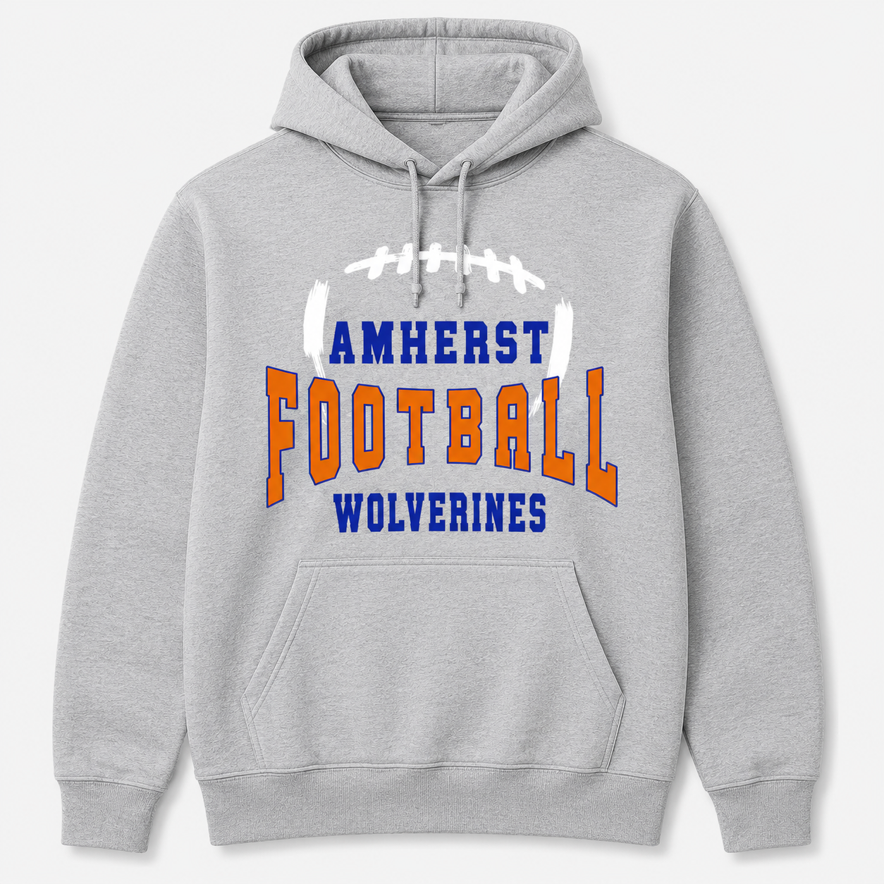 AMHERST FOOTBALL HOODIE