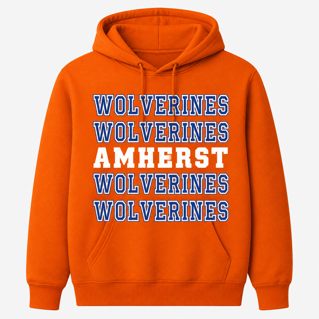AMHERST STEP AND REPEAT WOLVERINE HOODIE