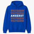 AMHERST STEP AND REPEAT WOLVERINE HOODIE
