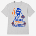 AMHERST FOOTBALL CHEER MOM TSHIRT