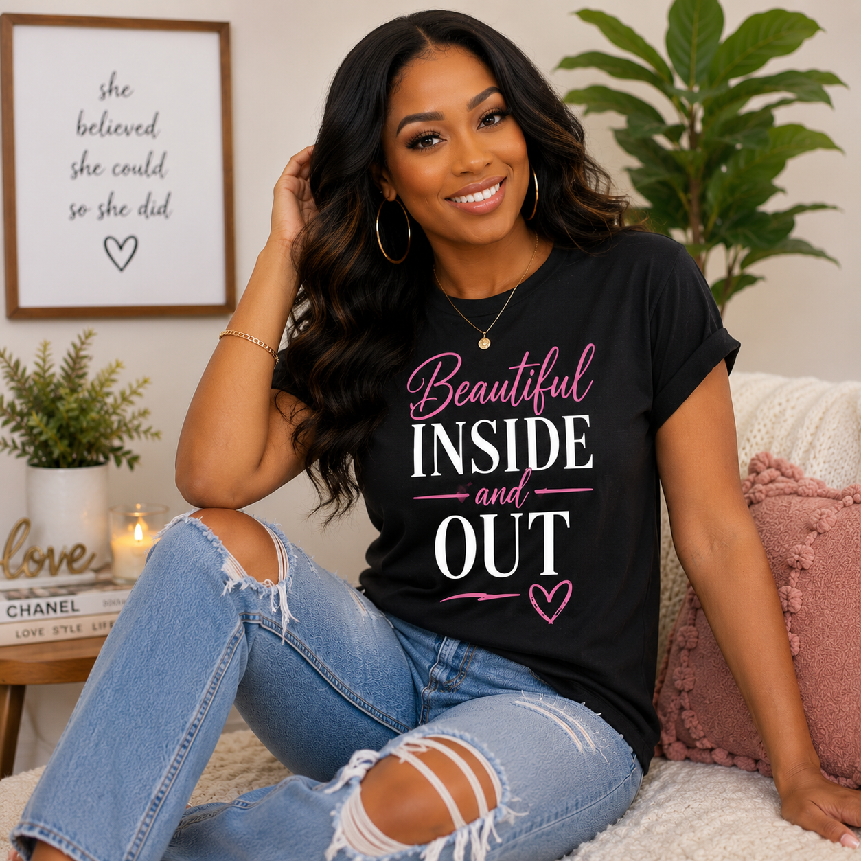 Beautiful inside and out T-Shirt