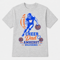 AMHERST FOOTBALL CHEER DAD TSHIRT