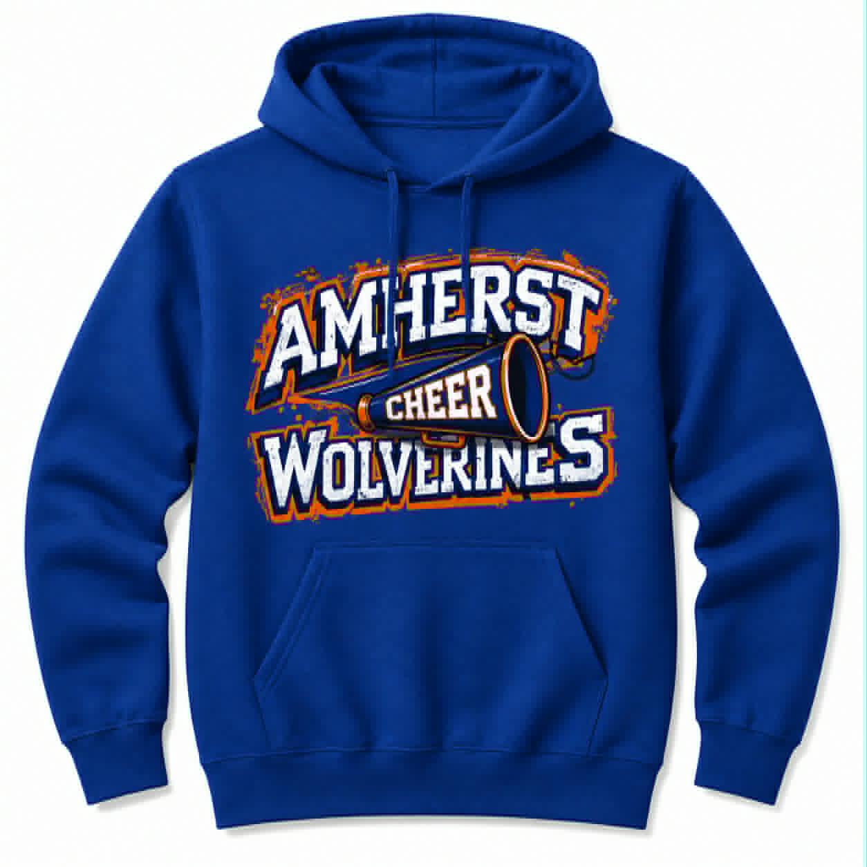 AMHERST CHEER WOLVERINES