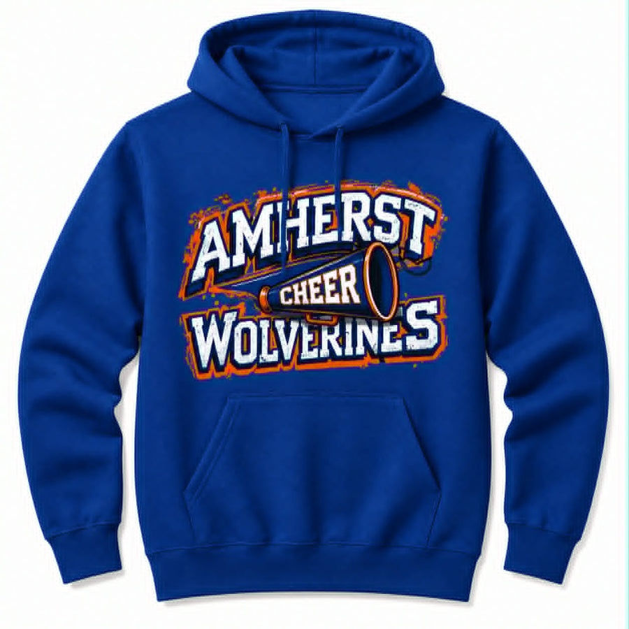 AMHERST CHEER WOLVERINES