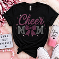 🎀 Cheer Mom Rhinestone T-Shirt